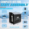 image:image1 HP Cold Plunge Chiller for Ice Bath Tub Hot amp Cold Mode Machine with Ozone Dual Filtration Smart WiFi Control Builtin Water Pump Fast Cooling for Recovery1 HP