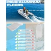 image:imageBEYOND MARINA 10ft Inflatable Dinghy  3 Person Inflatable Boat for Adults 10 HP Heavy Duty Fishing Boat Aluminum Floor Aluminum Oars USCG Approved