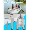 image:imageBEYOND MARINA Inflatable Dinghy Boat  35 Person Inflatable Boat for Adults Heavy Duty Fishing Boat with Aluminum Oars Floor Panels10FT