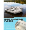 image:imageBEYOND MARINA Inflatable Dinghy Boat 25 Person Inflatable Boat for Adults HeavyDuty Fishing Boat with Aluminum Oars Includes HIN for Registration82FT