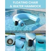 image:imageBEYOND MARINA Inflatable Floating Chair Float Lounge Chair for Adults Quick Inflate Water Recliner Portable Pool Float Seat for Lake Beach Boat Lightweight amp Compact DesignMint