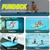 image:imageBEYOND MARINA Inflatable Floating Dock  Swim Platform Floating Deck Raft Mat for Lake Pool Beach Ocean  NonSlip Surface  BM FundeckMint Green