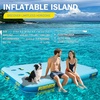 image:imageBEYOND MARINA Inflatable Floating Dock  Swim Platform Floating Deck Raft Mat for Lake Pool Beach Ocean  NonSlip Surface  BM FundeckMint Green