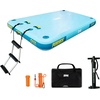 image:imageBEYOND MARINA Inflatable Floating Dock  Swim Platform Floating Deck Raft Mat for Lake Pool Beach Ocean  NonSlip Surface  BM FundeckMint Green