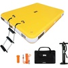 image:imageBEYOND MARINA Inflatable Floating Dock  Swim Platform Floating Deck Raft Mat for Lake Pool Beach Ocean  NonSlip Surface  BM FundeckYellow