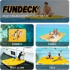 image:imageBEYOND MARINA Inflatable Floating Dock  Swim Platform Floating Deck Raft Mat for Lake Pool Beach Ocean  NonSlip Surface  BM FundeckYellow