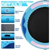 image:imageBEYOND MARINA Inflatable Water Hammock Floating Air Dock River Float with Mesh Heavy Duty Round Ring Raft for Pool Lake Ocean Portable Island Platform Pad 866Mint Green