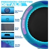 image:imageBEYOND MARINA Inflatable Water Hammock Floating Air Dock River Float with Mesh Heavy Duty Round Ring Raft for Pool Lake Ocean Portable Island Platform Pad 866Dark blue