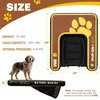 image:imageBeyond Marina Dog Pool Ramp  Inflatable Dog Water amp Boat Ramp for Lake Floating Pontoon Dock Ladder with NonSlip EVA PUP ON Standard Extra Large 59 x 47 x 6 BlueYellow Supports 230 lbsTeakYellow