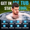 image:imageInflatable Cold Plunge with Chiller 12 HP Water Chiller for Ice Bath Tub WiFiEnabled Cold Tub Machine Fast Cooling 187 Gallon Capacity 39 L x 39 W x 354 HBlack