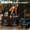 image:imageInflatable Cold Plunge with Chiller 12 HP Water Chiller for Ice Bath Tub WiFiEnabled Cold Tub Machine Fast Cooling 187 Gallon Capacity 39 L x 39 W x 354 HBlackOnyx