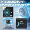 image:imageInflatable Cold Plunge with Chiller 12 HP Water Chiller for Ice Bath Tub WiFiEnabled Cold Tub Machine Fast Cooling 187 Gallon Capacity 39 L x 39 W x 354 HBlackInk