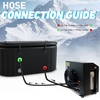 image:imageInflatable Cold Plunge with Chiller 12 HP Water Chiller for Ice Bath Tub WiFiEnabled Cold Tub Machine Fast Cooling 187 Gallon Capacity 39 L x 39 W x 354 HBlackInk