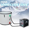image:imageInflatable Cold Plunge with Chiller 12 HP Water Chiller for Ice Bath Tub WiFiEnabled Cold Tub Machine Fast Cooling 187 Gallon Capacity 39 L x 39 W x 354 HLight GrayOnyx