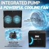 image:imageInflatable Cold Plunge with Chiller 12 HP Water Chiller for Ice Bath Tub WiFiEnabled Cold Tub Machine Fast Cooling 187 Gallon Capacity 39 L x 39 W x 354 HLight GrayOnyx