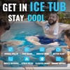 image:imageInflatable Cold Plunge with Chiller 12 HP Water Chiller for Ice Bath Tub WiFiEnabled Cold Tub Machine Fast Cooling 187 Gallon Capacity 39 L x 39 W x 354 HAsh Gray