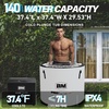 image:imageInflatable Cold Plunge with Chiller 12 HP Water Chiller for Ice Bath Tub WiFiEnabled Cold Tub Machine Fast Cooling 187 Gallon Capacity 39 L x 39 W x 354 HLight GrayOnyx