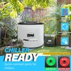 image:imageInflatable Cold Plunge with Chiller 12 HP Water Chiller for Ice Bath Tub WiFiEnabled Cold Tub Machine Fast Cooling 187 Gallon Capacity 39 L x 39 W x 354 HLight Gray