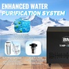 image:imageInflatable Octagonal Ice Bath Tub for Groups Party Cold Plunge Tub with Insulated Lid Water Chiller Compatibility EVA Groundsheet Backpack 660 Gallon 7874 L x 7874 W x 2756 HLight GrayInk