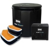 Jet Black/Orange/Onyx