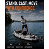 image:imageBeyond Marina Inflatable Fishing Kayak with Rod Holders 108x47Grey