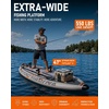 image:imageBeyond Marina Inflatable Fishing Kayak with Rod Holders 108x47Grey