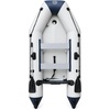 image:image10ft Inflatable Dinghy Boat for Adult with DropStitch Floor 34 Person Inflatable Raft with Oars amp Carry Bag HeavyDuty Motor Mount Ready for Fishing Diving Tender or Recreation USCG Approved108FT x 5FT