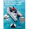 image:imageBEYOND MARINA Inflatable Dinghy Boat for Adults HIN amp MCO Included108FT