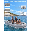 image:imageBEYOND MARINA Inflatable Dinghy Boat for Adults HIN amp MCO Included108FT