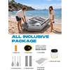 image:imageBEYOND MARINA Inflatable Dinghy Boat for Adults HIN amp MCO Included108FT