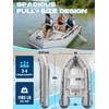 image:imageBEYOND MARINA Inflatable Dinghy Boat for Adults HIN amp MCO Included10FT