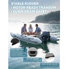 image:imageBEYOND MARINA Inflatable Dinghy Boat for Adults HIN amp MCO Included11FT