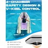image:imageBEYOND MARINA Inflatable Dinghy Boat for Adults HIN amp MCO Included82FT