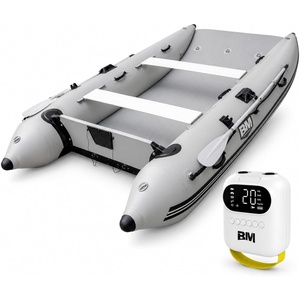 image:imageBEYOND MARINA Inflatable Dinghy Boat for Adults HIN amp MCO Included11FT